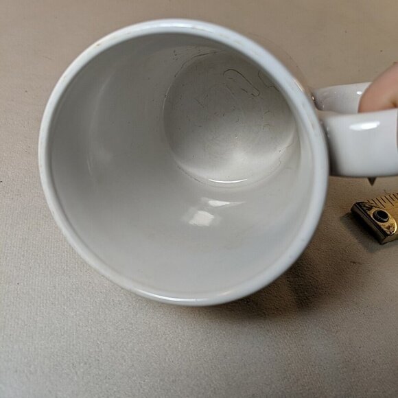 Harvard Business School Ceramic Mug Vintage White Gold Coffee Tea College US Uni - Picture 11 of 11